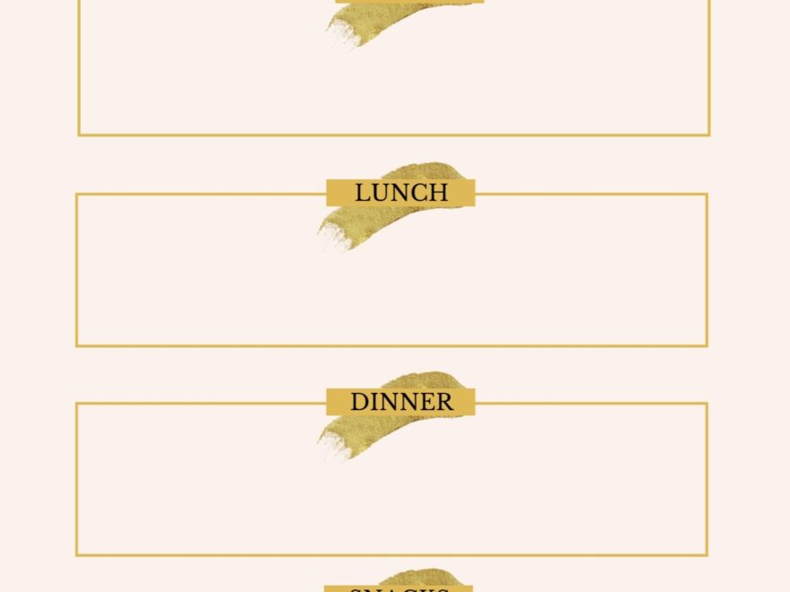 Free Printable Meal Planner With Grocery List