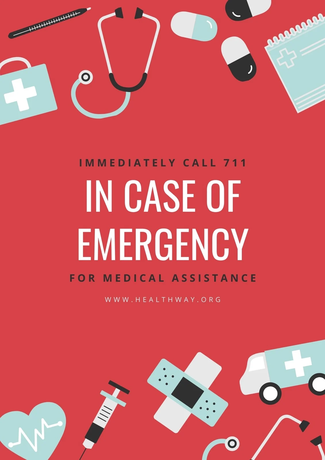 Disater Relief Printable Signs