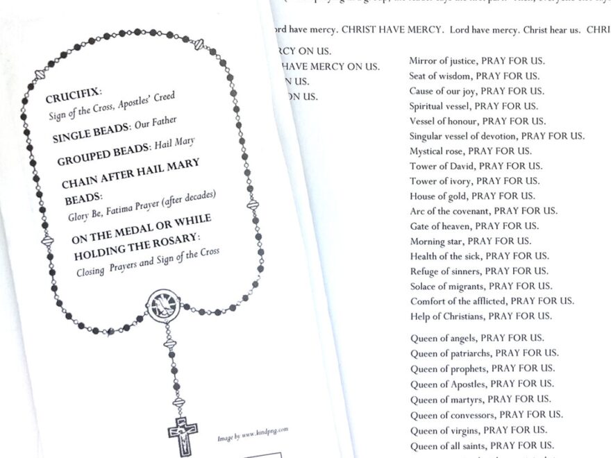 Free Printable Prayers Our Lady Of Grace Rosaries