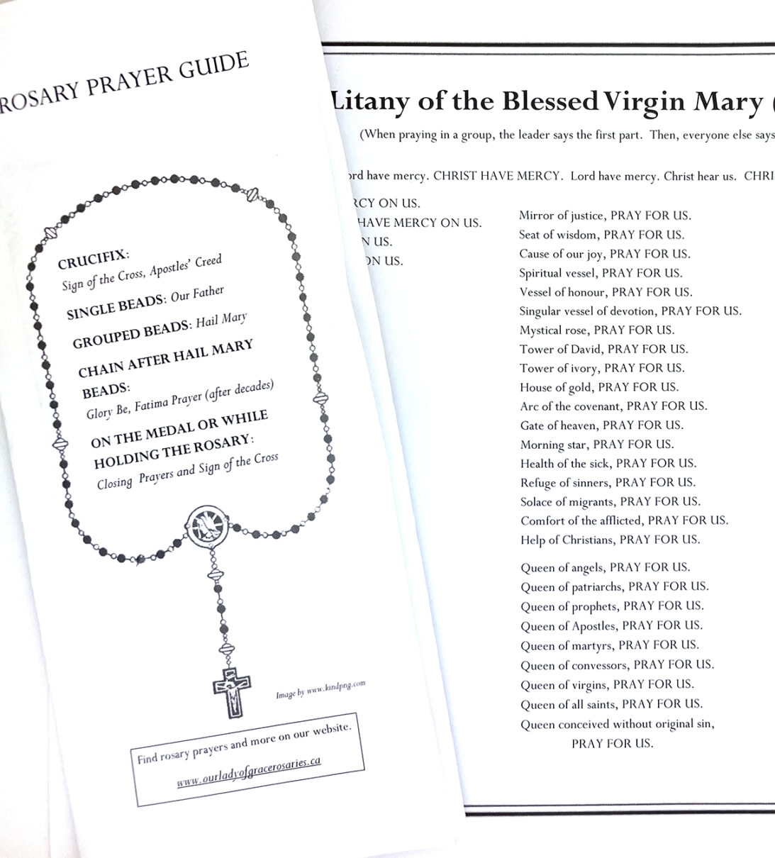 Free Printable Prayers Our Lady Of Grace Rosaries Free Printable Prayers Our Lady Of Grace Rosaries