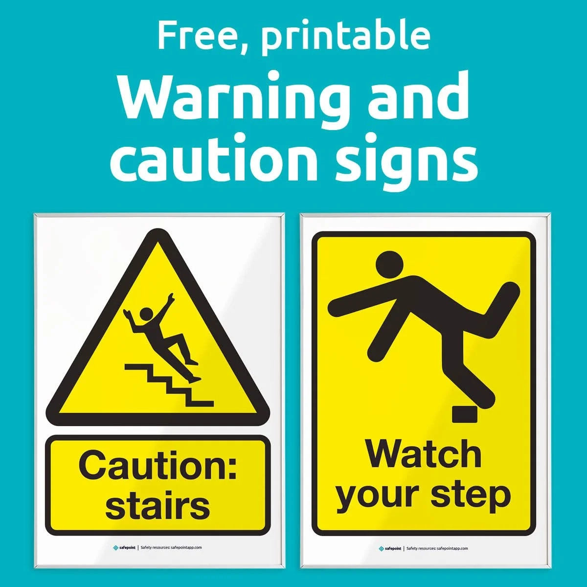 Free Printable Watch Your Step Signs