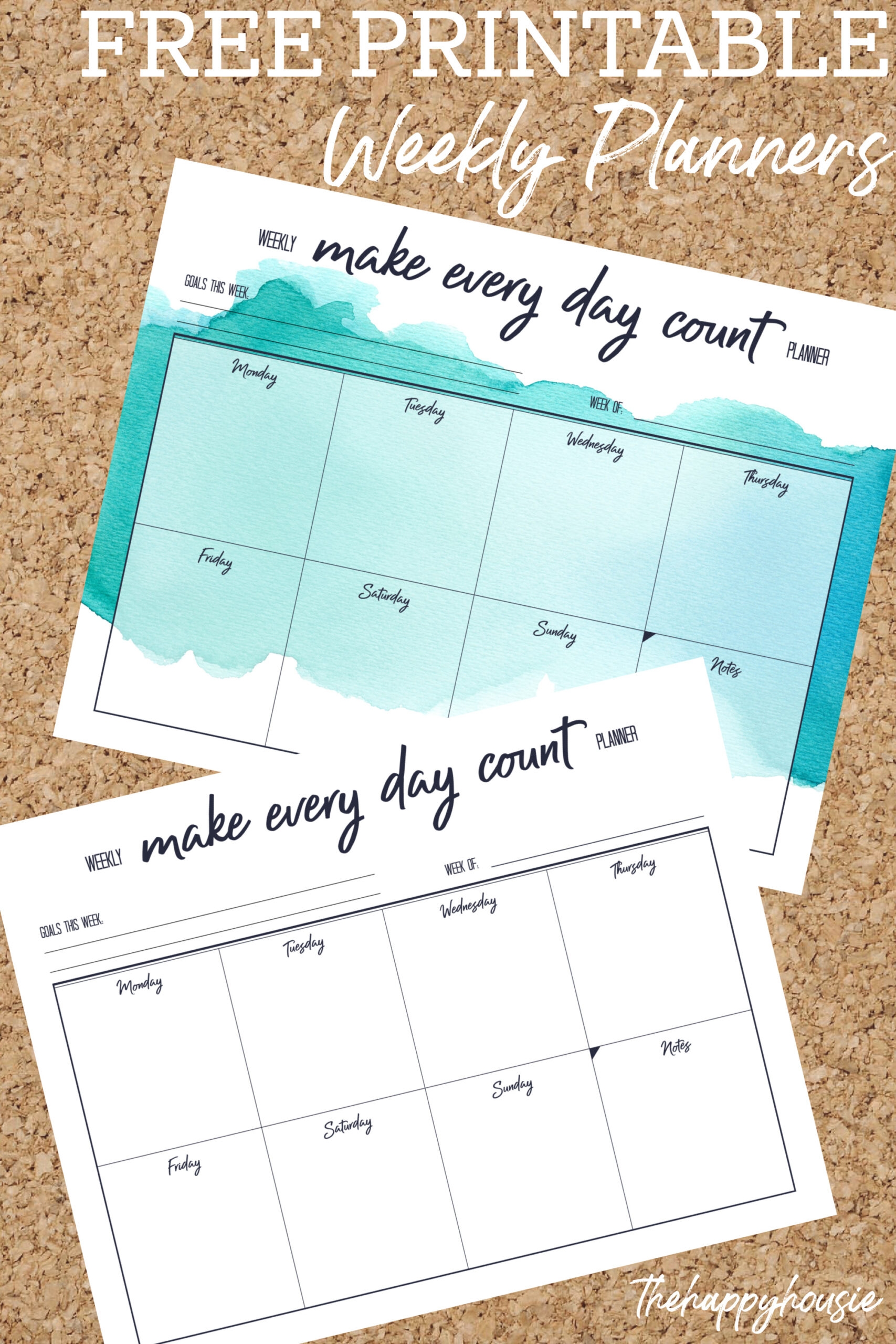 Happy Planner Free Printable Headers Happy Planner Free Printable Headers