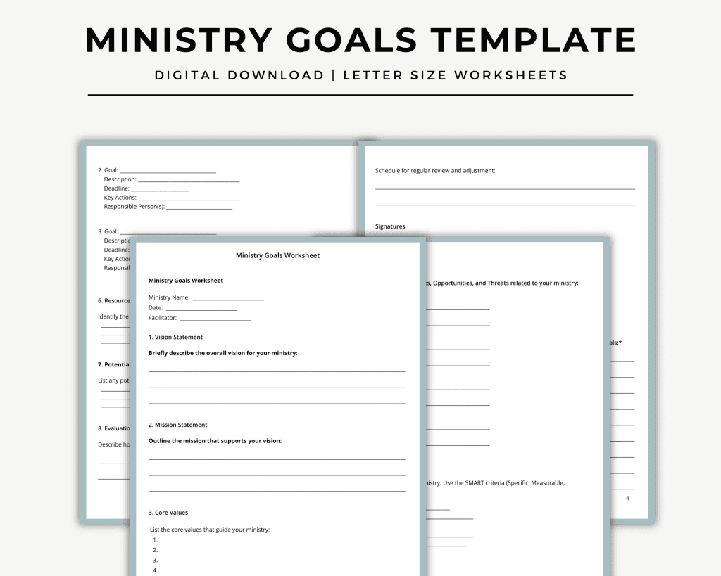 Free Template For Women s Ministry Goals Loving Christ Ministries Free Template For Women s Ministry Goals Loving Christ Ministries