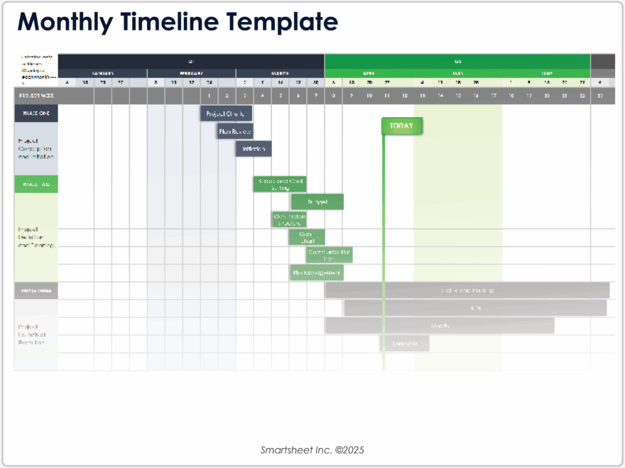 Free Timeline Templates