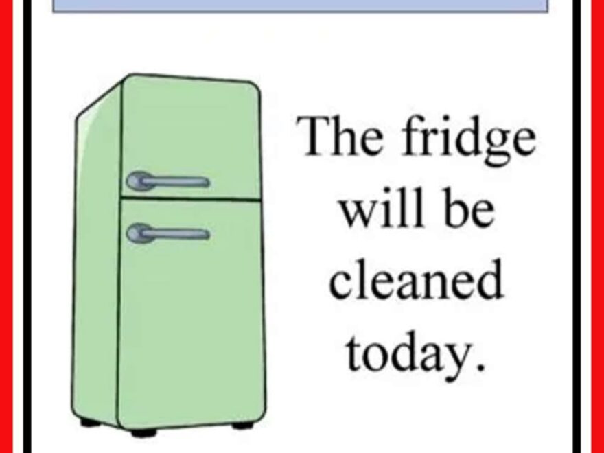 Fridge Clean Out Sign Printable Printable Party Favors