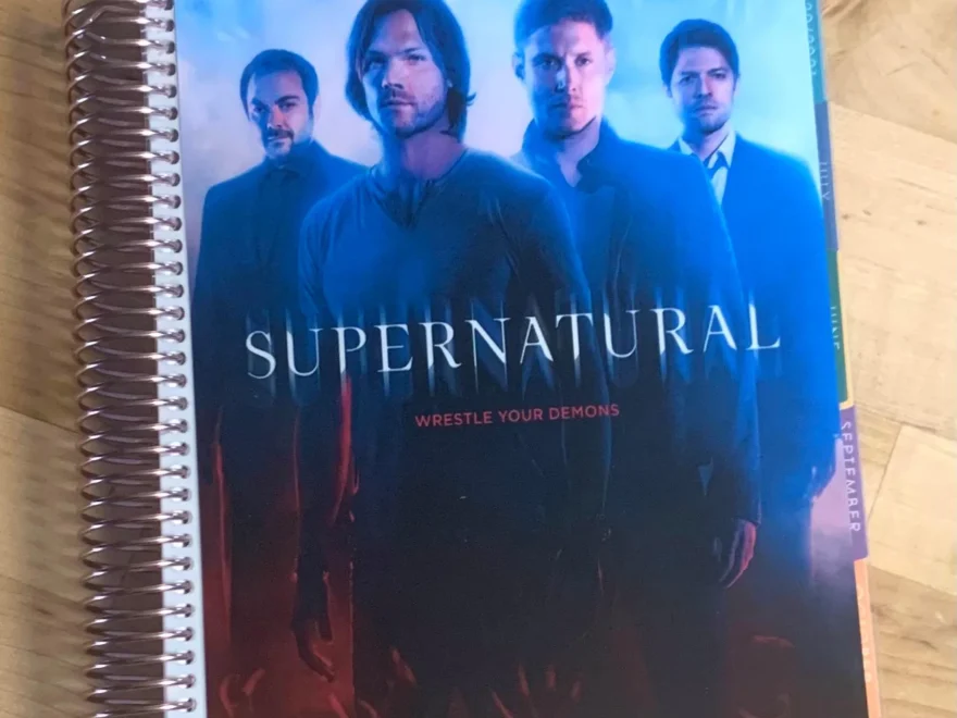 Front Back Cover Set Supernatural 4 Use W Classic minihappy Planner tul erin Condren lp a5coil a5ring a5 Filofax Etsy