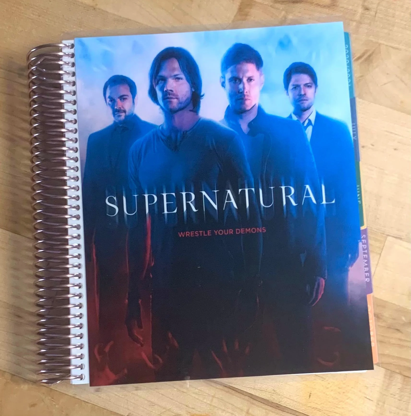 Front Back Cover Set Supernatural 4 Use W Classic minihappy Planner tul erin Condren lp a5coil a5ring a5 Filofax Etsy