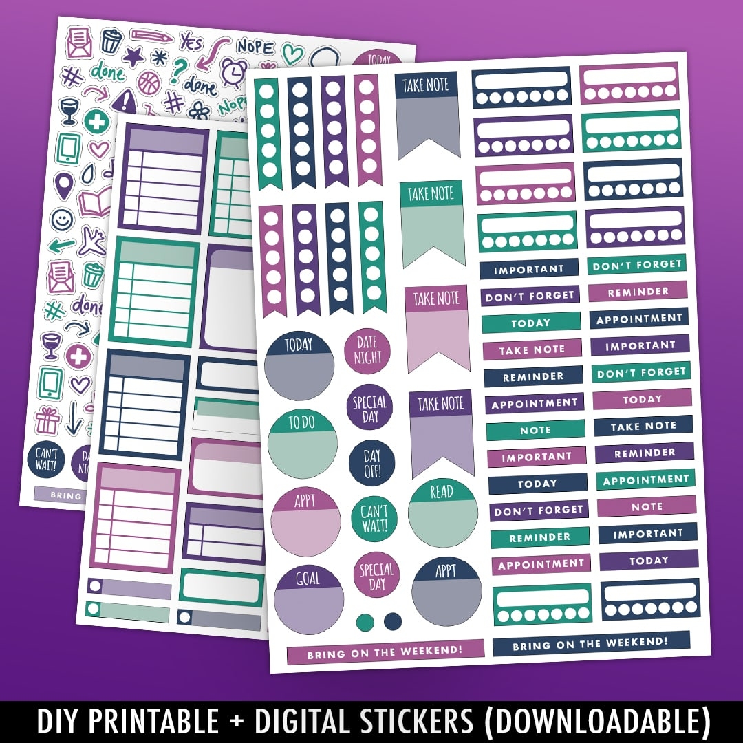 Happy Planner Printables Free Functional