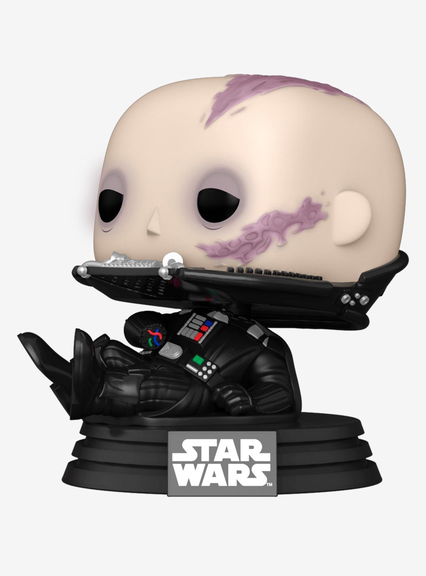 Funko Pop Star Wars Return Of The Jedi 40th Anniversary Darth Vader Unmasked Vinyl Bobble Head BoxLunch