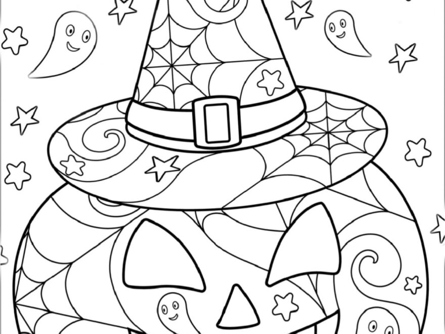 Get 13 Jack O Lantern Coloring Pages Free Halloween Printables