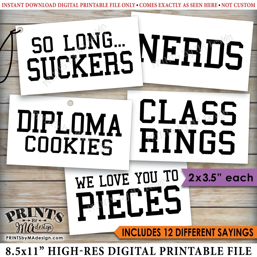 Graduation Party Candy Signs Candy Bar Candy Buffet Smartie Pants PRINTSbyMAdesign Graduation Party Candy Signs Candy Bar Candy Buffet Smartie Pants PRINTSbyMAdesign