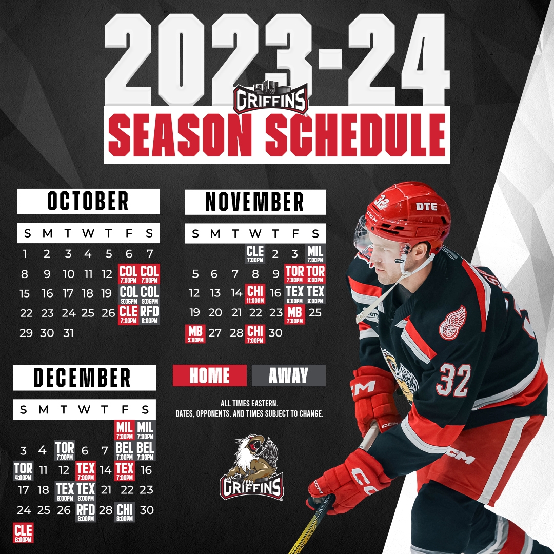 Grand Rapids Griffins On X HERE IT IS The 2023 24 Schedule GoGRG More Info Https t co oFnVZCt83K Https t co FrtJBeDZRx X Grand Rapids Griffins On X HERE IT IS The 2023 24 Schedule GoGRG More Info Https t co oFnVZCt83K Https t co FrtJBeDZRx X
