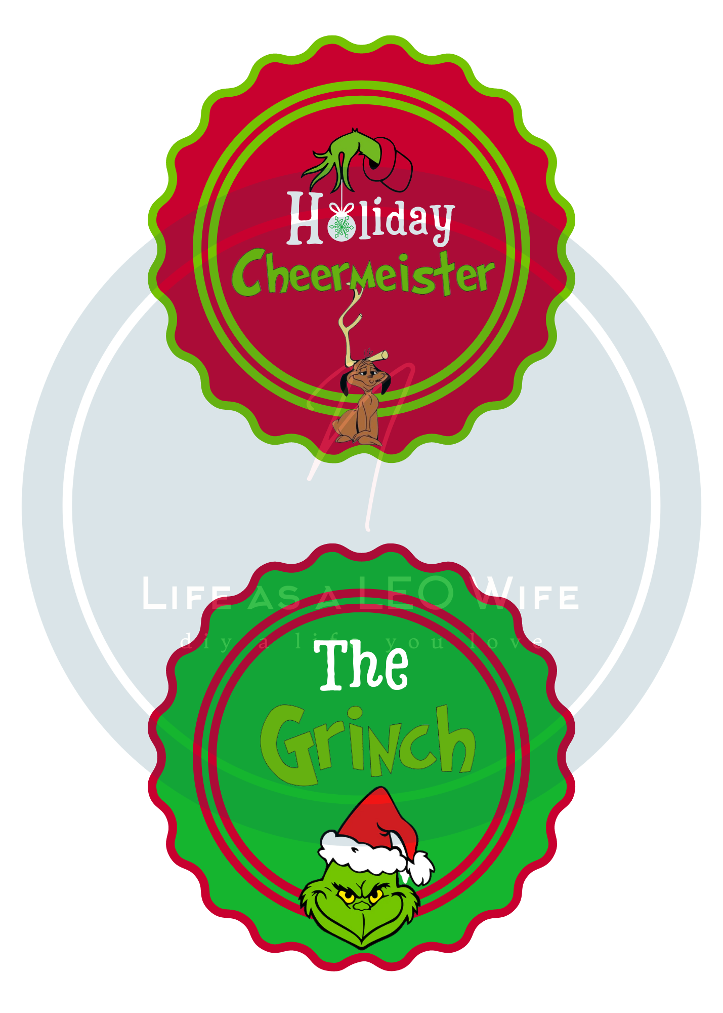 Grinch Holiday Cheermiester Sign Printables Free
