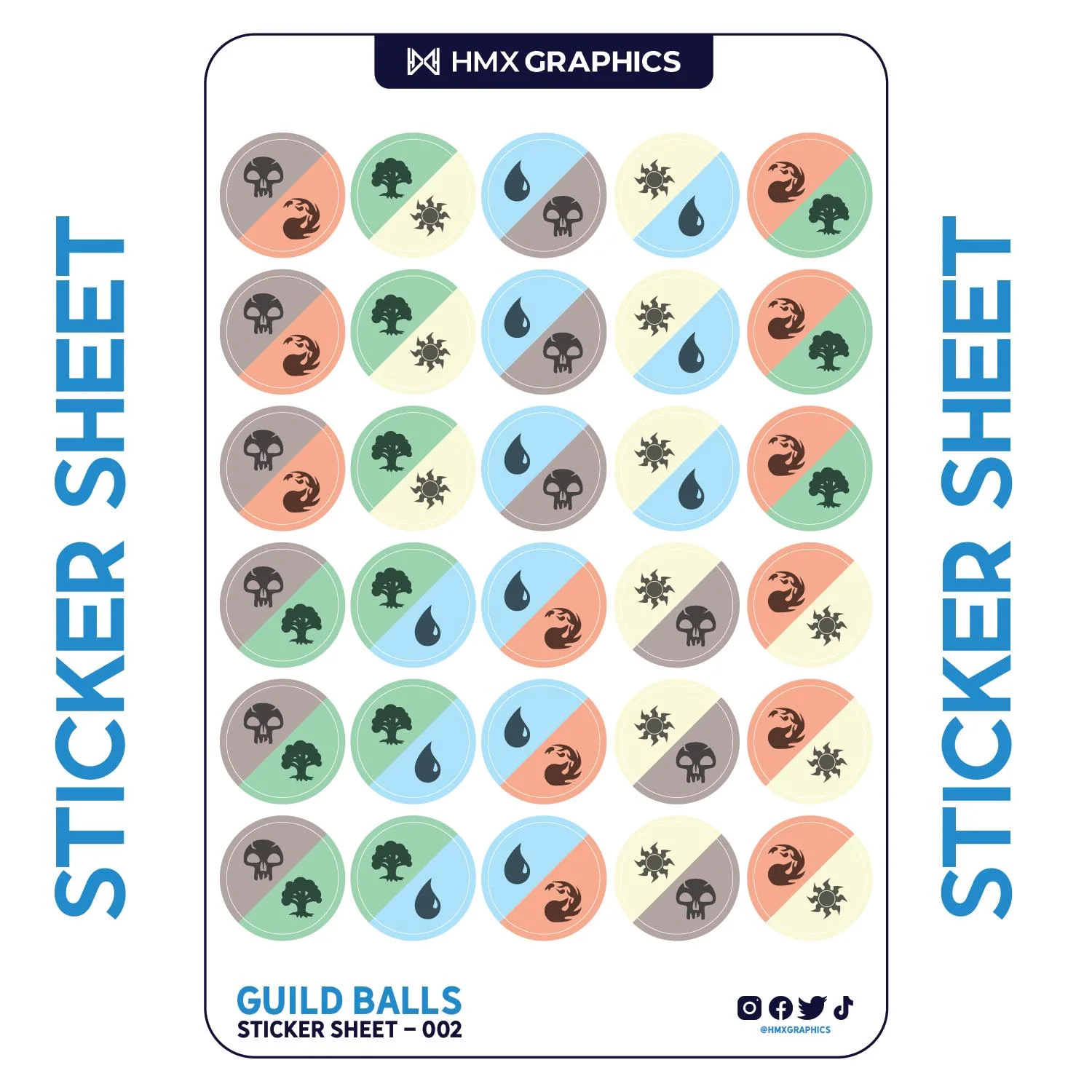 Printable Mtg Sticker Sheets