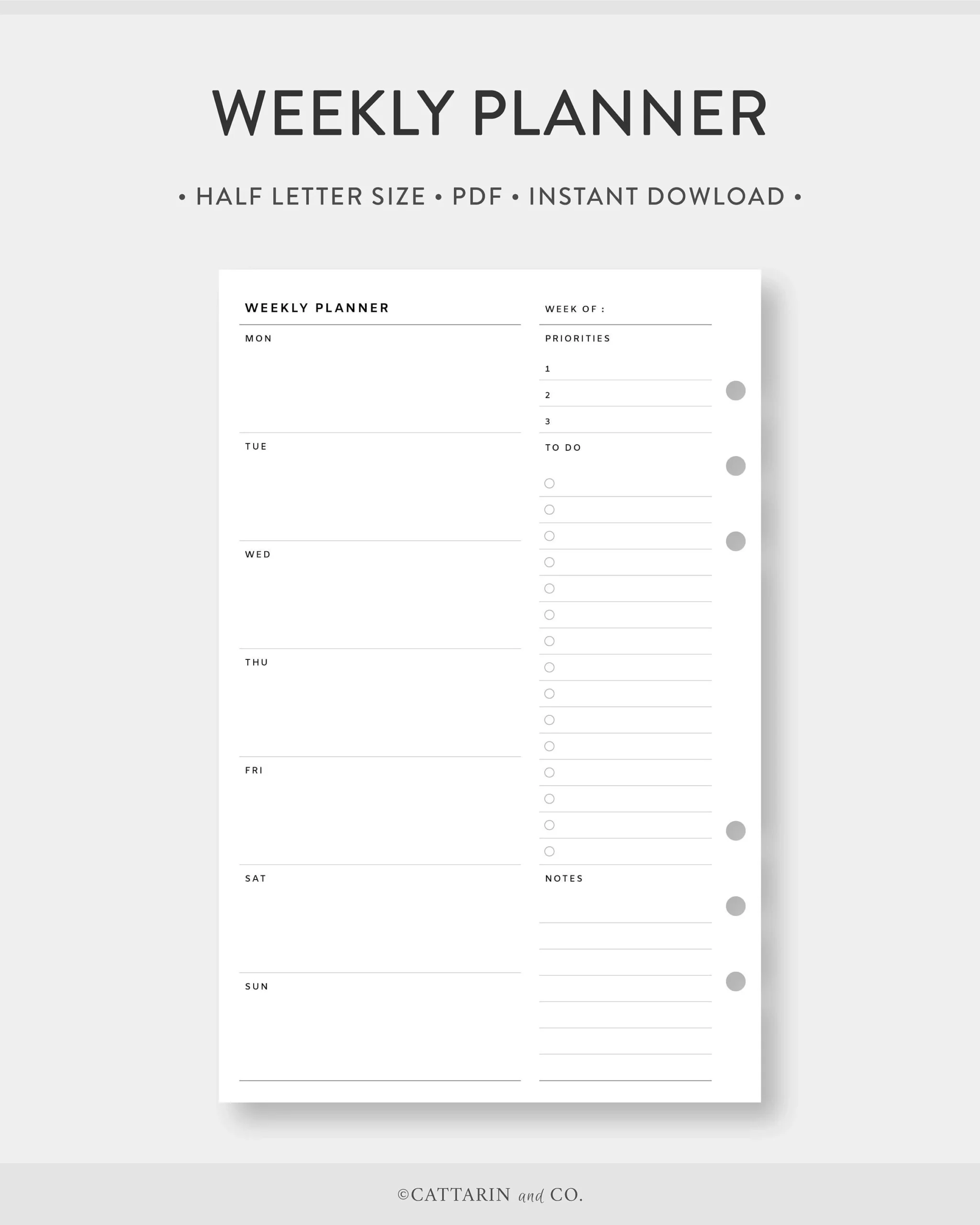 Making Printable Half Letter Planner Making Printable Half Letter Planner