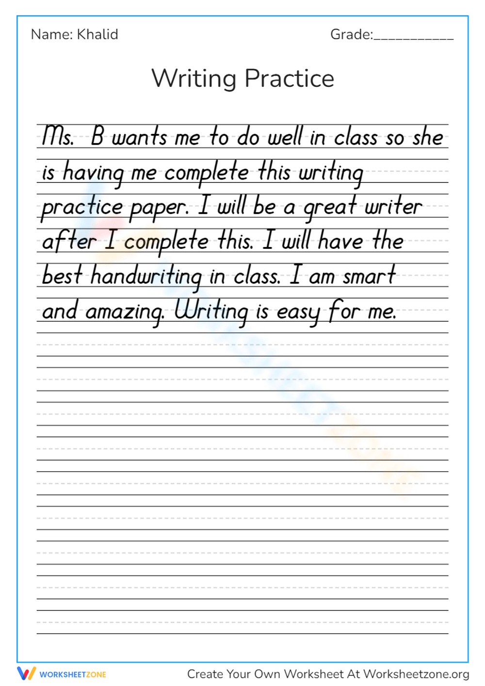 Handwriting Practice Sentences For Kids amp Adults Worksheets Library Handwriting Practice Sentences For Kids amp Adults Worksheets Library