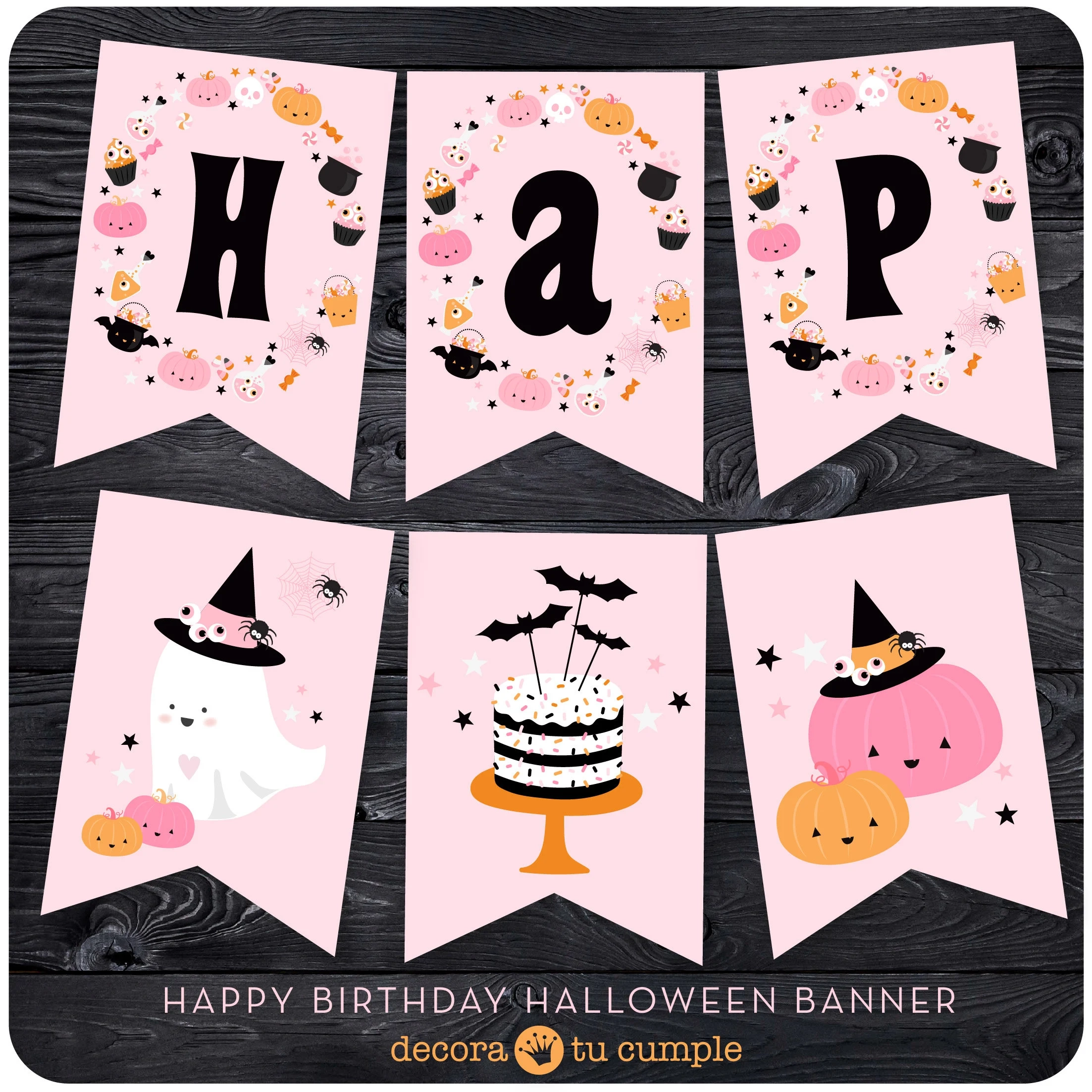 Happy Birthday Halloween Banner Pink Pink Ghost Birthday Party Halloween Decor Girl Pink PRINTABLE DIGITAL DOWNLOAD Etsy Happy Birthday Halloween Banner Pink Pink Ghost Birthday Party Halloween Decor Girl Pink PRINTABLE DIGITAL DOWNLOAD Etsy