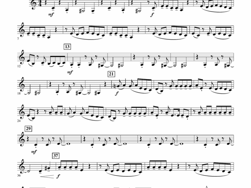 Havana Bb Clarinet 2 By Johnnie Vinson Concert Band Beginning Digital Sheet Music Sheet Music Plus