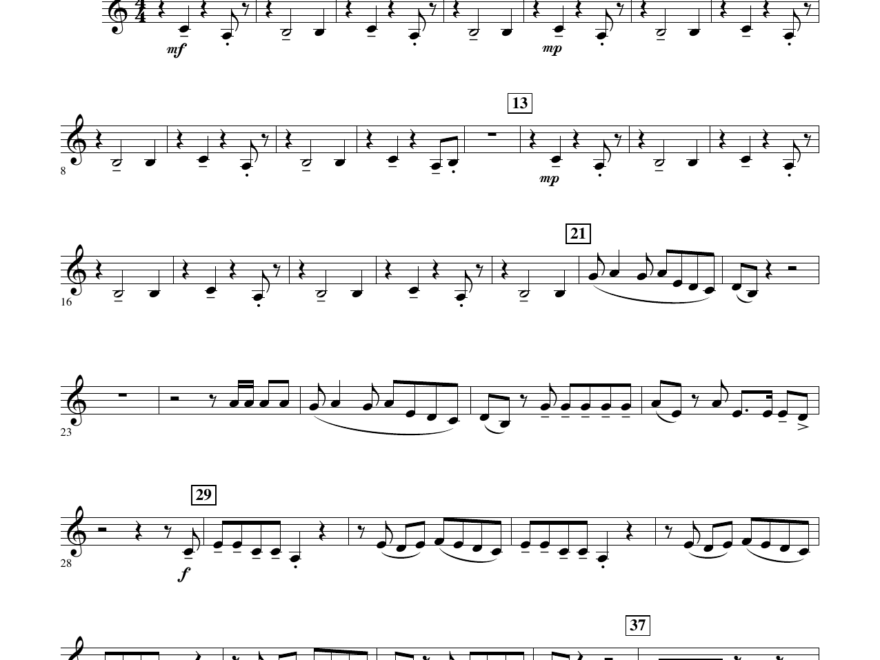 Havana Bb Clarinet 2 By Matt Conaway Sheet Music For Concert Band At Sheet Music Direct