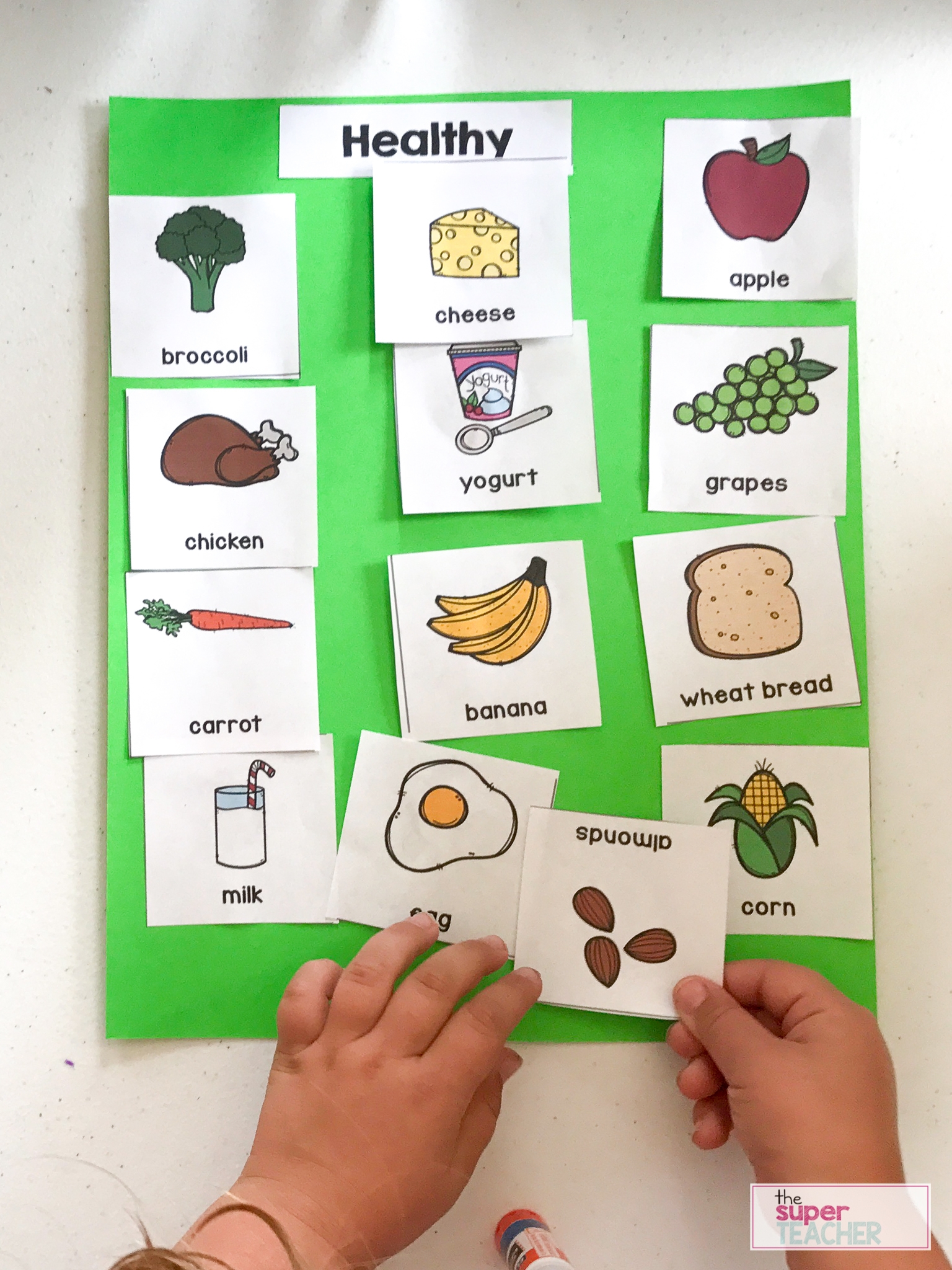 Printable Healthy Food Chart Printable Healthy Food Chart