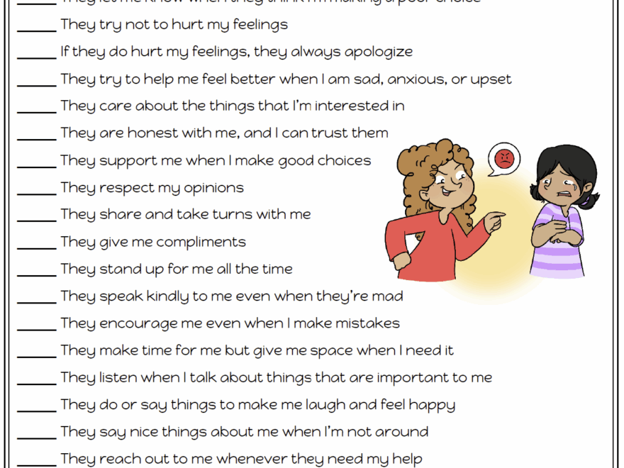 Healthy Relationship Worksheets Promoting Communication And Connection