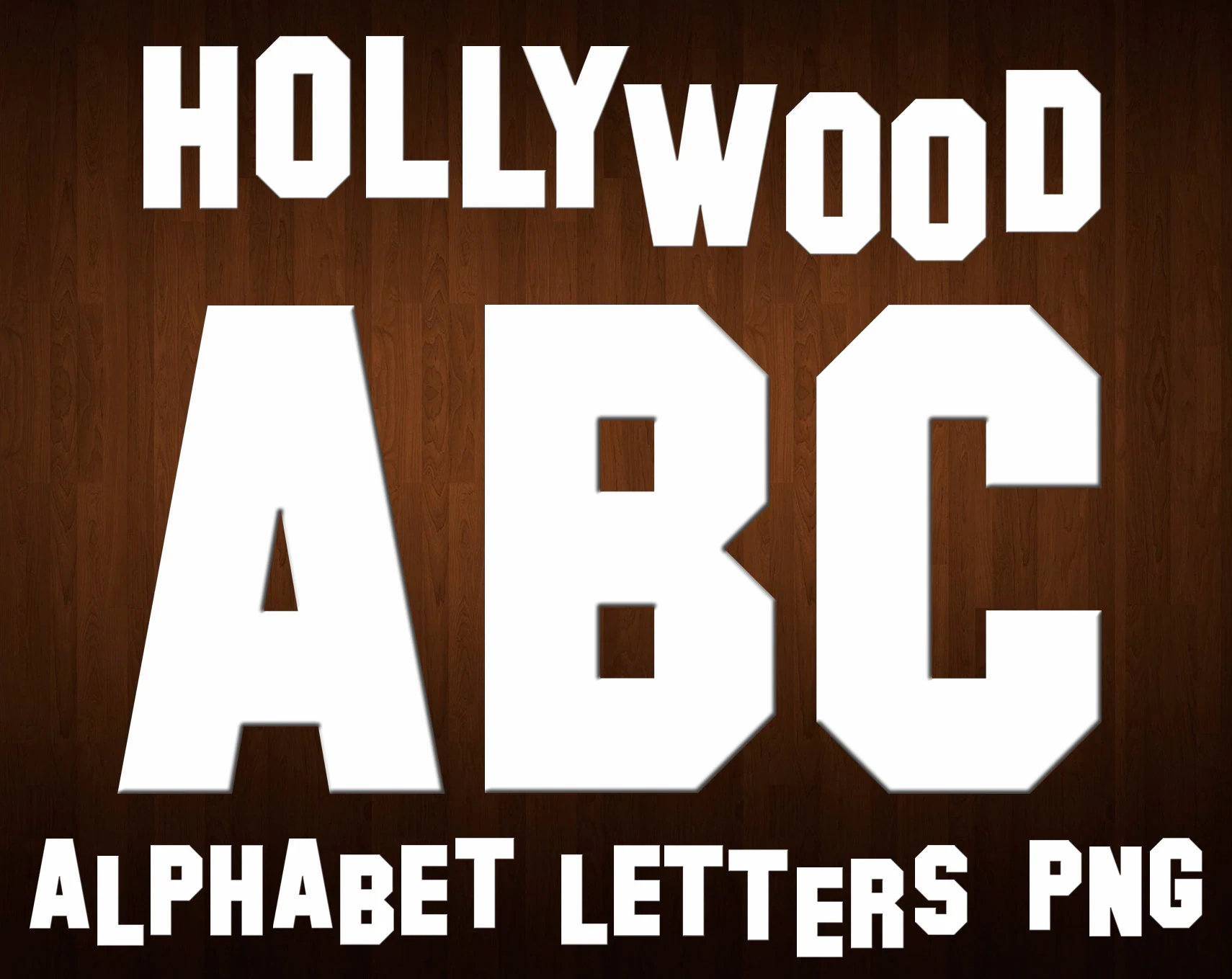 Hollywood Font PNG Alphabet Letters Clipart digital Download Etsy Canada Hollywood Font PNG Alphabet Letters Clipart digital Download Etsy Canada