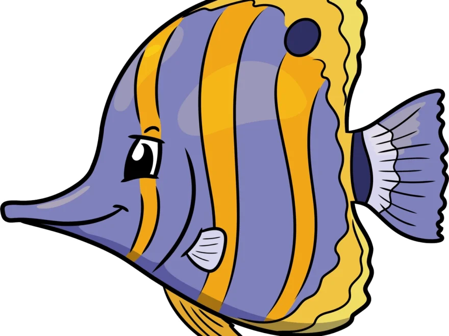 How To Draw A Tropical Fish Really Easy Drawing Tutorial