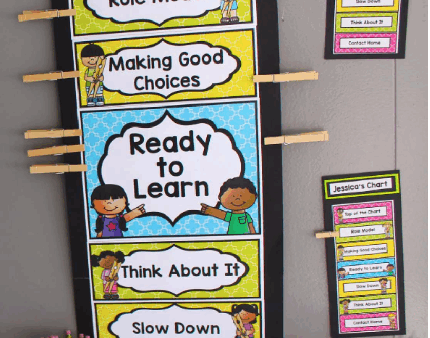 How To Improve Classroom Behavior Using A Clip Chart In 2025 Teaching With Jodi Durgin And Company