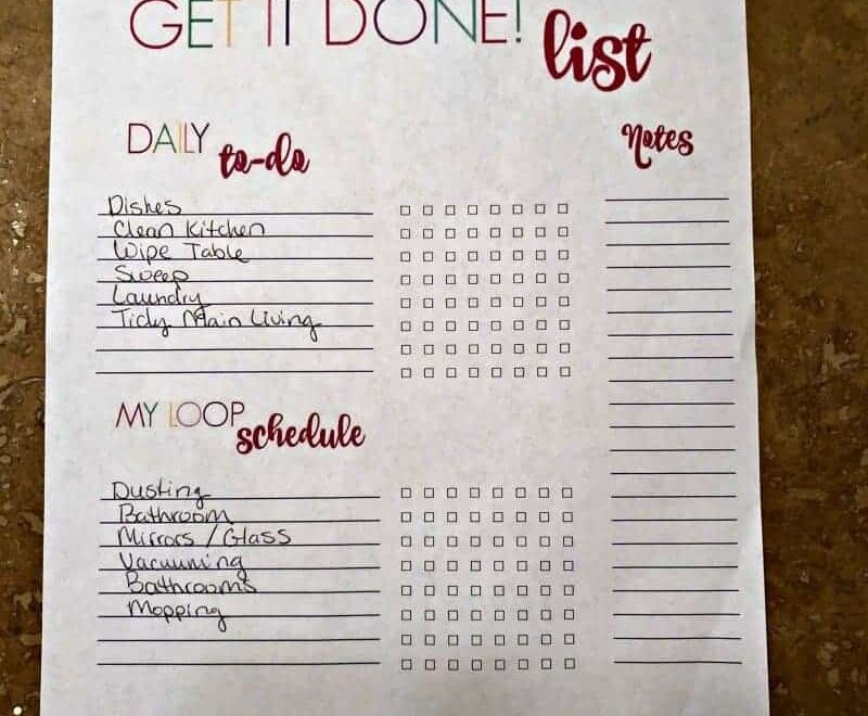 How To Use Loop Scheduling In Your Home And Homeschool FREE PRINTABLE LOOP SCHEDULE TEMPLATE Simple Living Mama