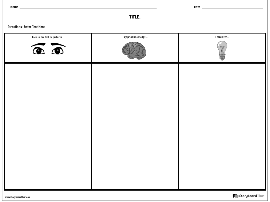 Inference Worksheets Storyboard That For Effective Learning