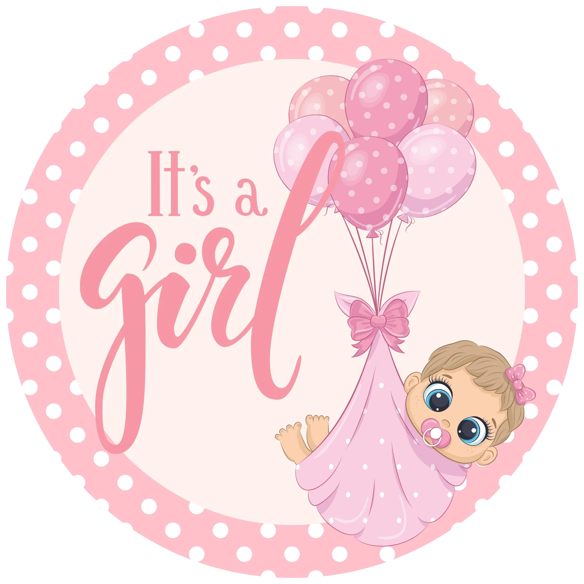 Its A Girl Printable Sign Its A Girl Printable Sign