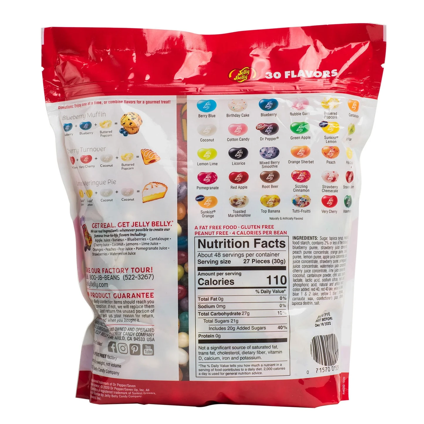 Jelly Belly Gourmet Jelly Beans 30 Flavors 51 Oz My Kosher Cart Jelly Belly Gourmet Jelly Beans 30 Flavors 51 Oz My Kosher Cart