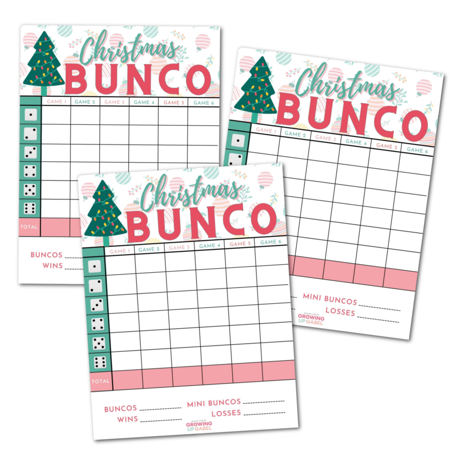 Jingle All The Bunco Way With A Delightful Christmas Bunco Set