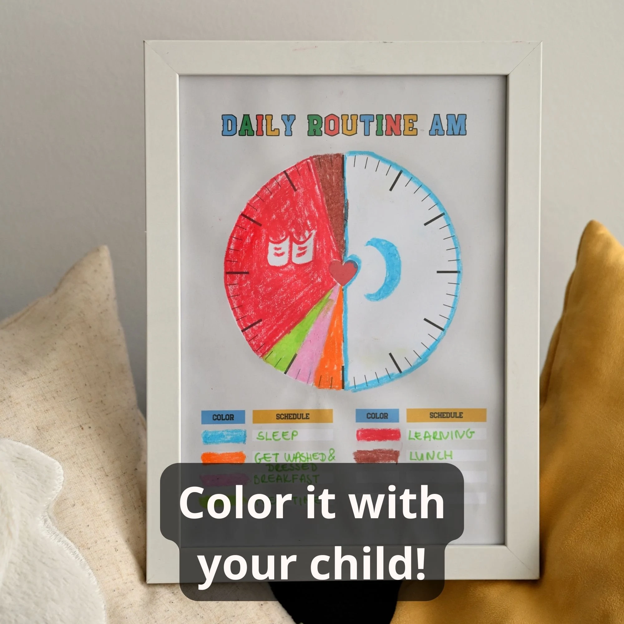 Daily Life Clock Schedule Printable Daily Life Clock Schedule Printable