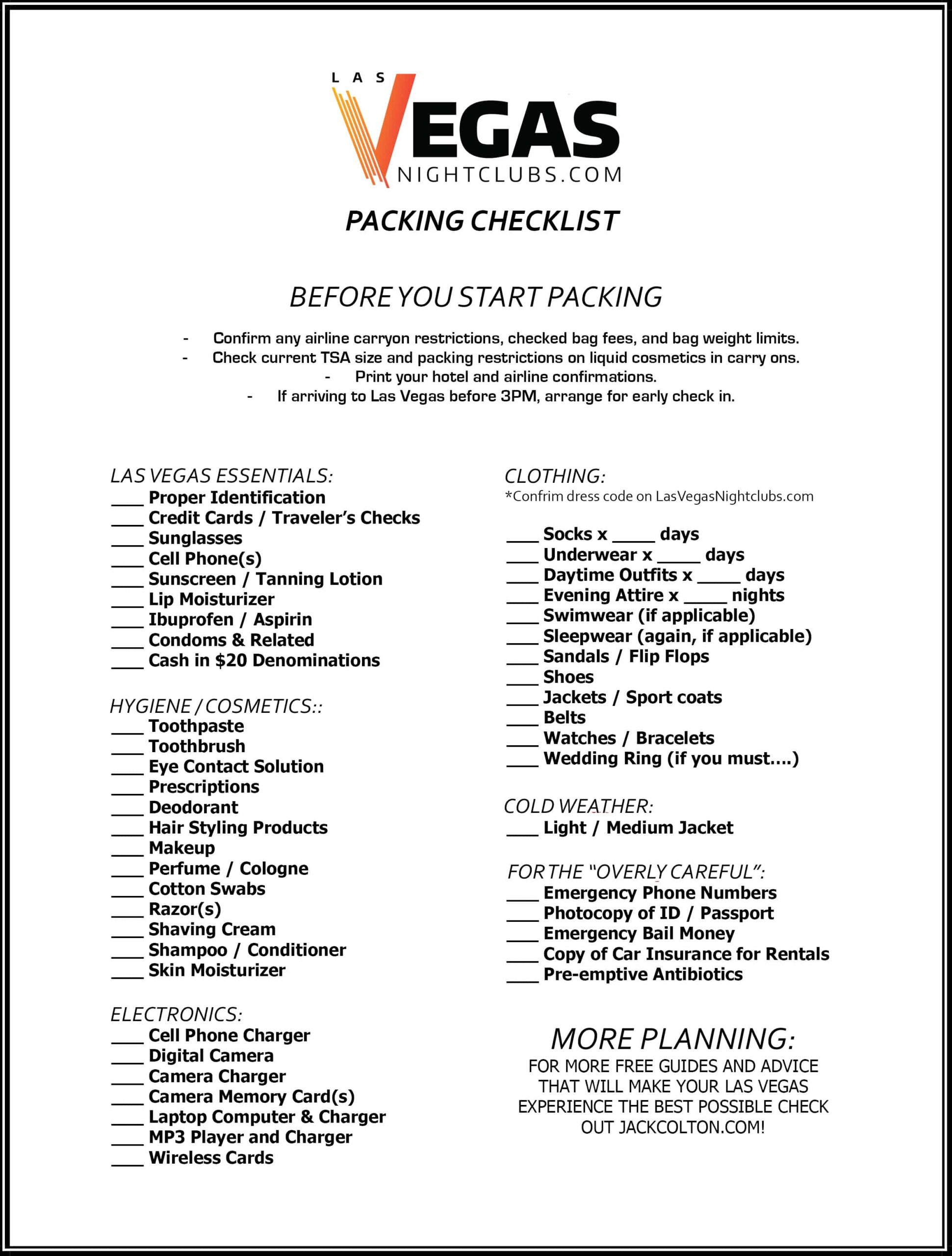 Printable Dummies Guide To Las Vegas Printable Dummies Guide To Las Vegas