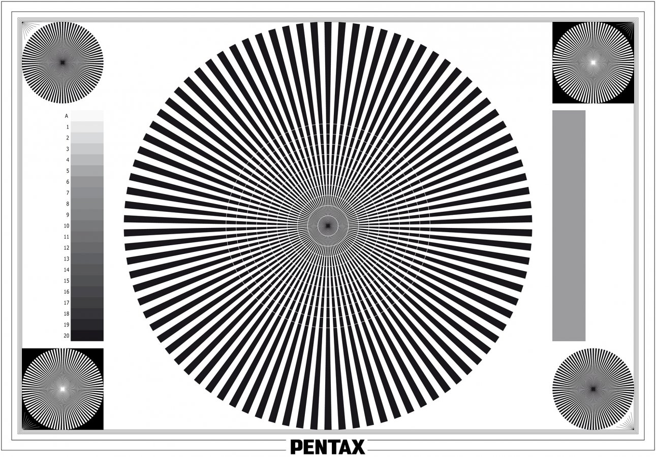 Lens Test Chart Needed PentaxForums