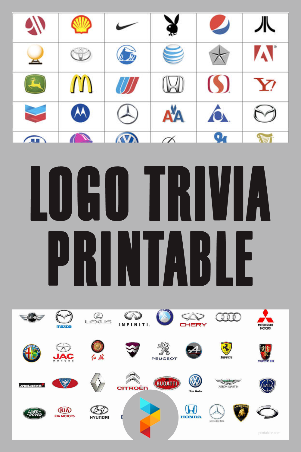 Logo Trivia Printable Worksheets Library