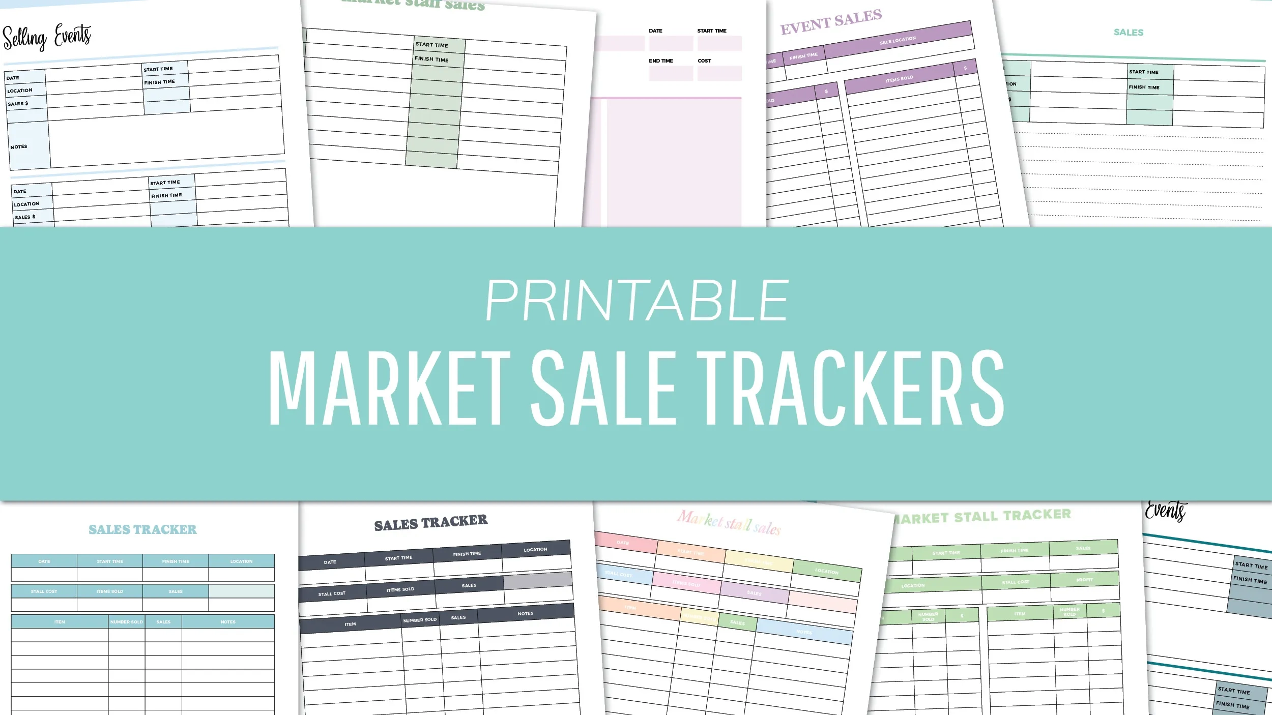 Free Printable Flea Market Inventory List