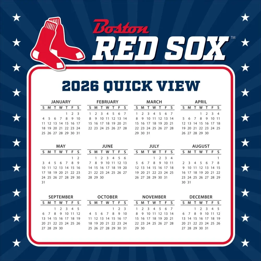 Boston Red Sox 2026 Printable Schedule Boston Red Sox 2026 Printable Schedule