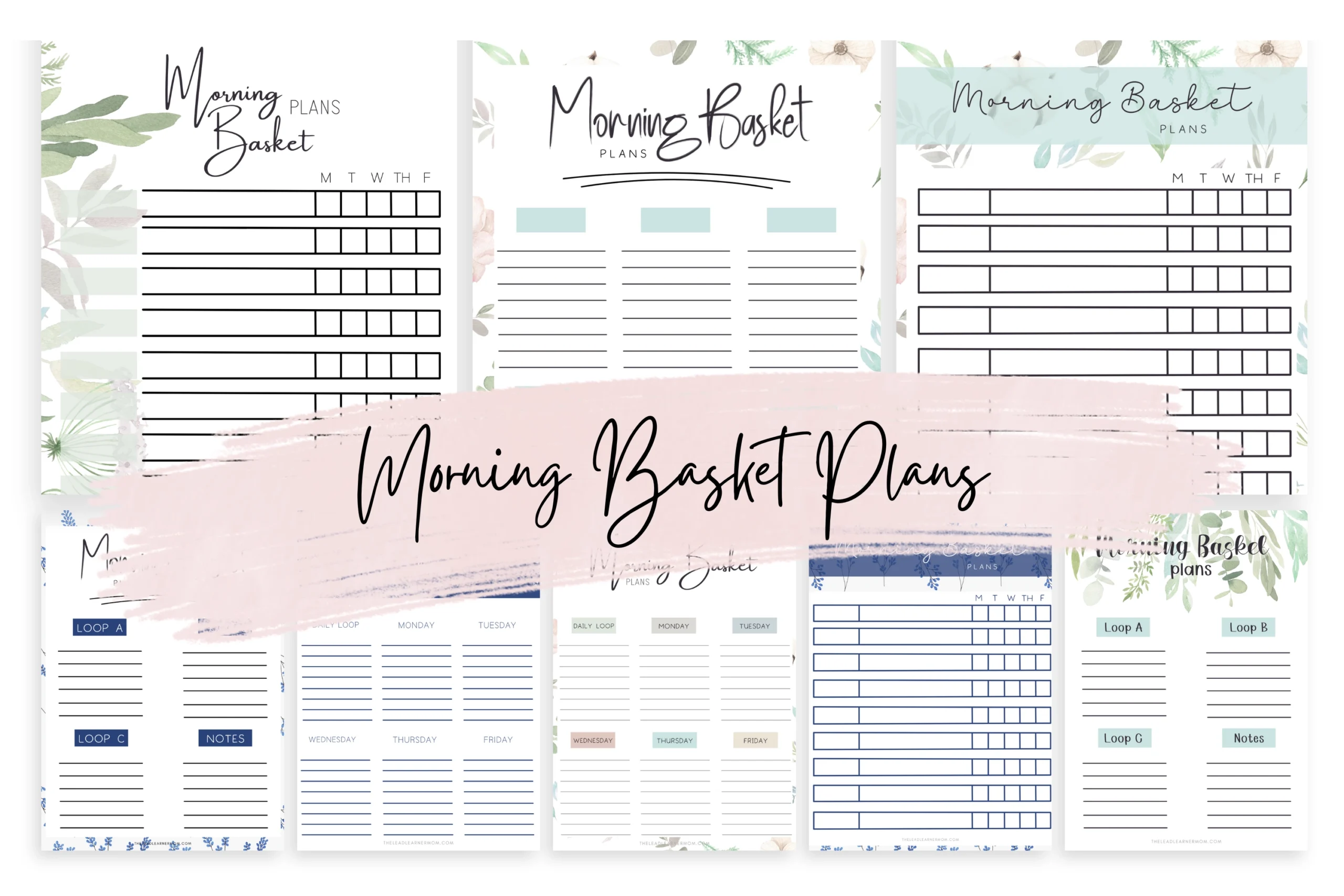 Morning Baskets Made Easy With This Handy Printable The Lead Learner Mom Morning Baskets Made Easy With This Handy Printable The Lead Learner Mom