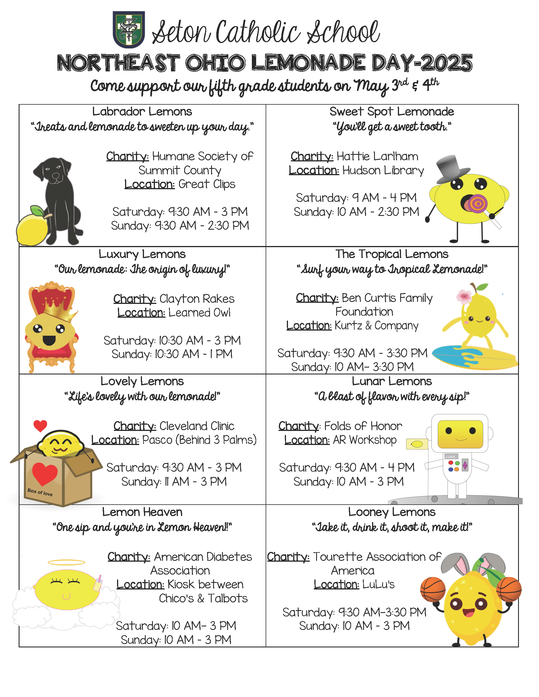 News Flash Lemonade Days Are Back May 3 4