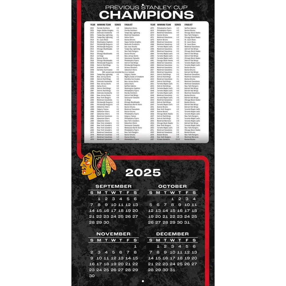 Printable Chicago Blackhawks 2026 2027 Schedule