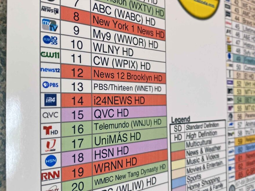 OPTIMUM TV Channel Guide Lynbrook LI NY Printable TV Channel Guides