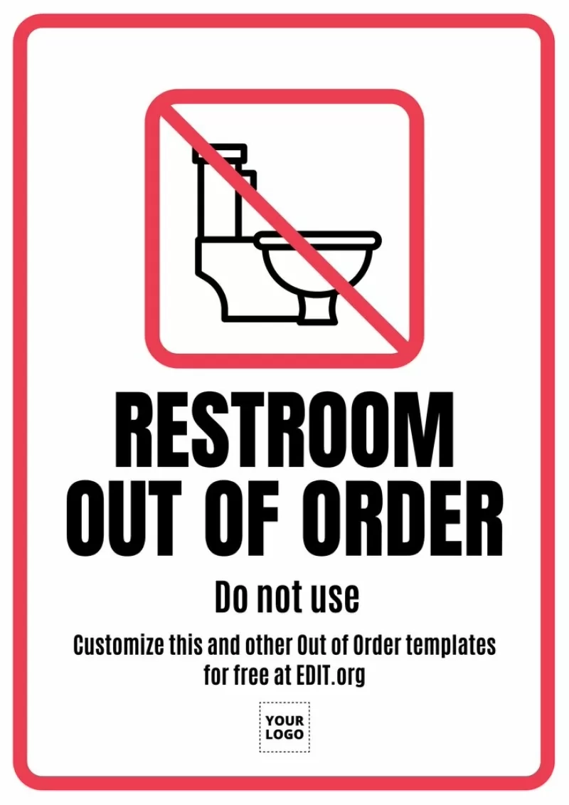 Free Printable Out Of Order Signs Free Printable Out Of Order Signs