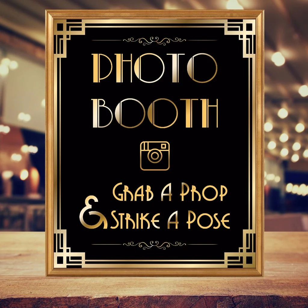 Printable Photo Booth Sign Printable Photo Booth Sign