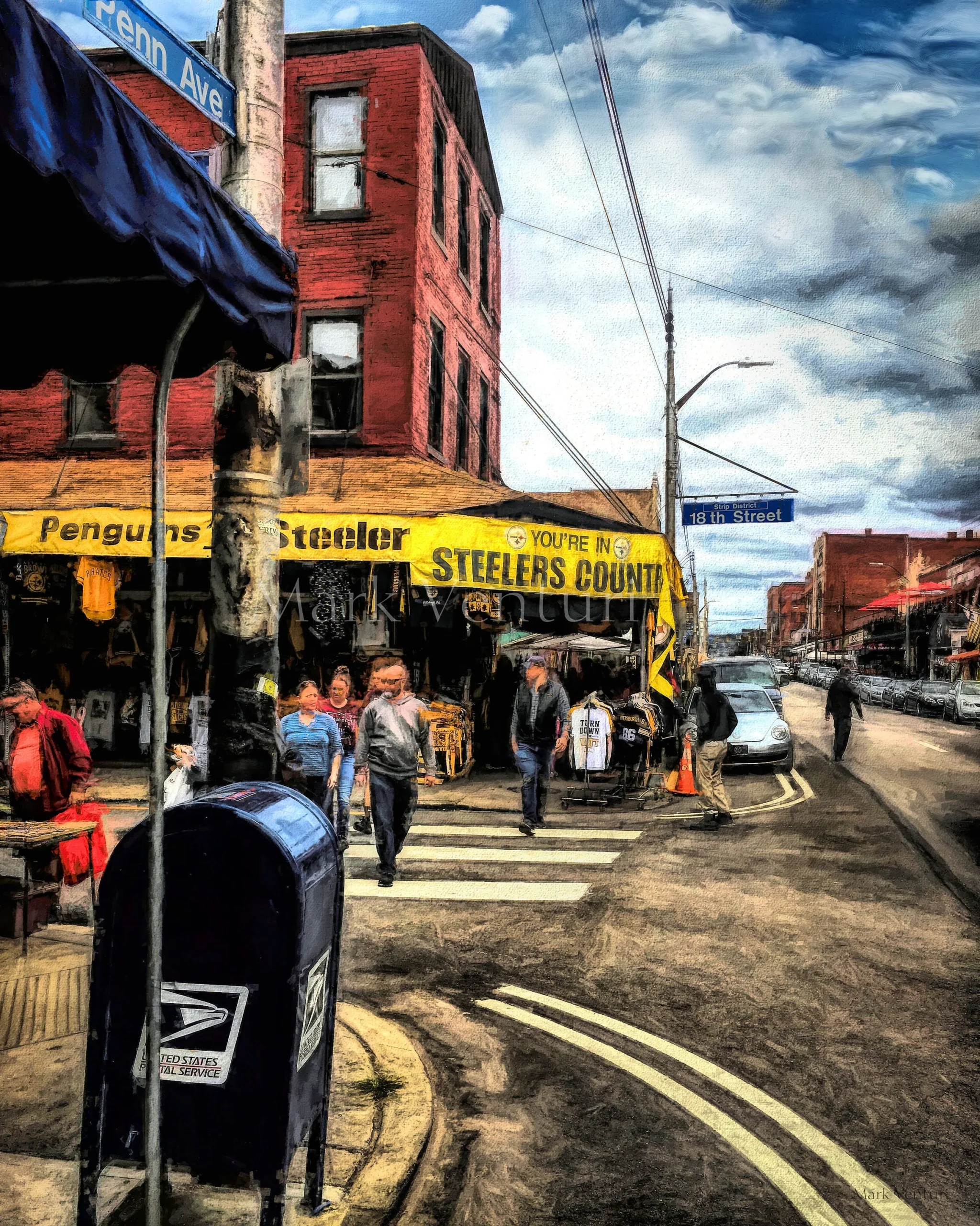 Pittsburgh Strip District Strip District Pittsburgh Street Scene Pittsburgh Art Fine Art Photography Steelers Penguins 18th Street Etsy