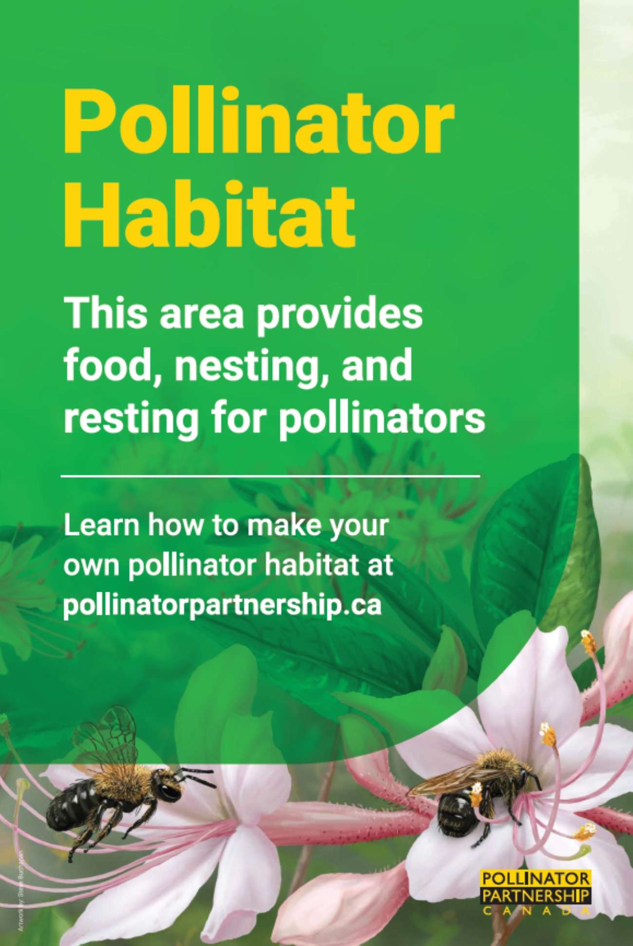 Pollinator Garden Signs P2C Pollinator Garden Signs P2C