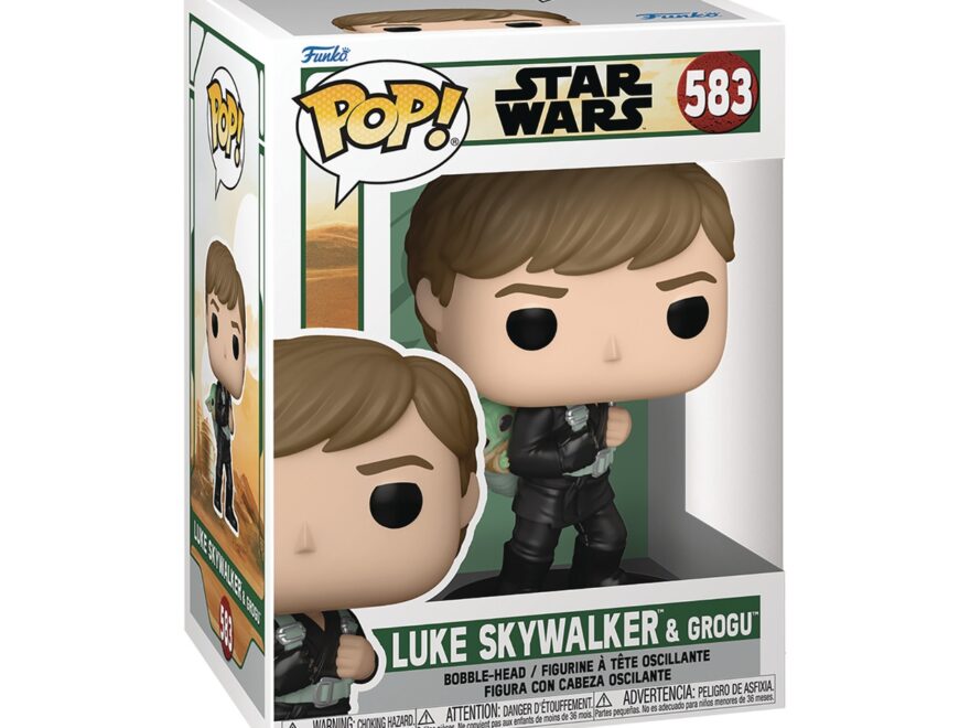 Pop Star Wars The Book Of Boba Fett Luke Skywalker Grogu Training 583 Comic Spot