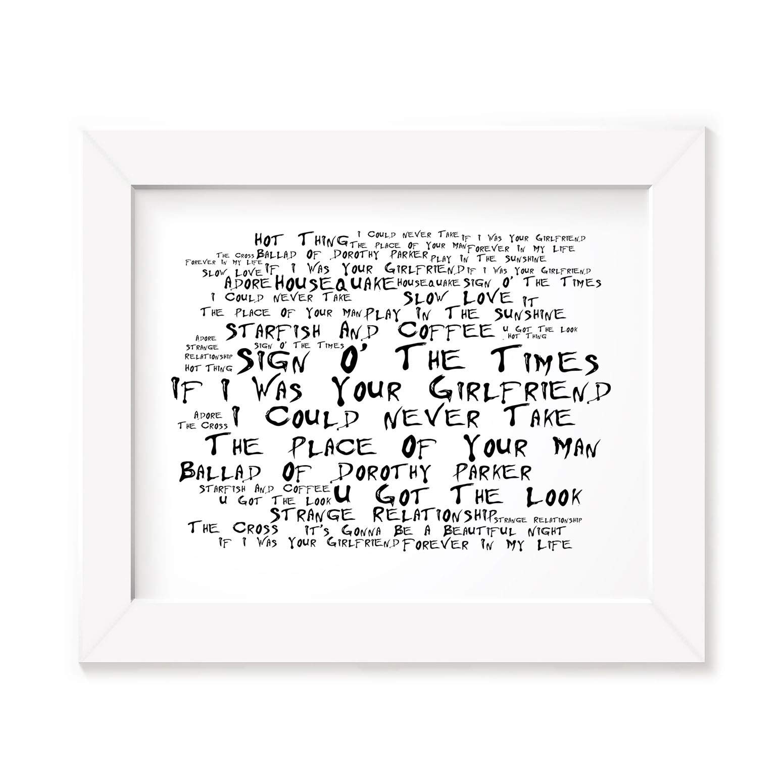 Prince Poster Print Sign O The Times Lyrics Gift Signed Desertcart Cyprus Prince Poster Print Sign O The Times Lyrics Gift Signed Desertcart Cyprus