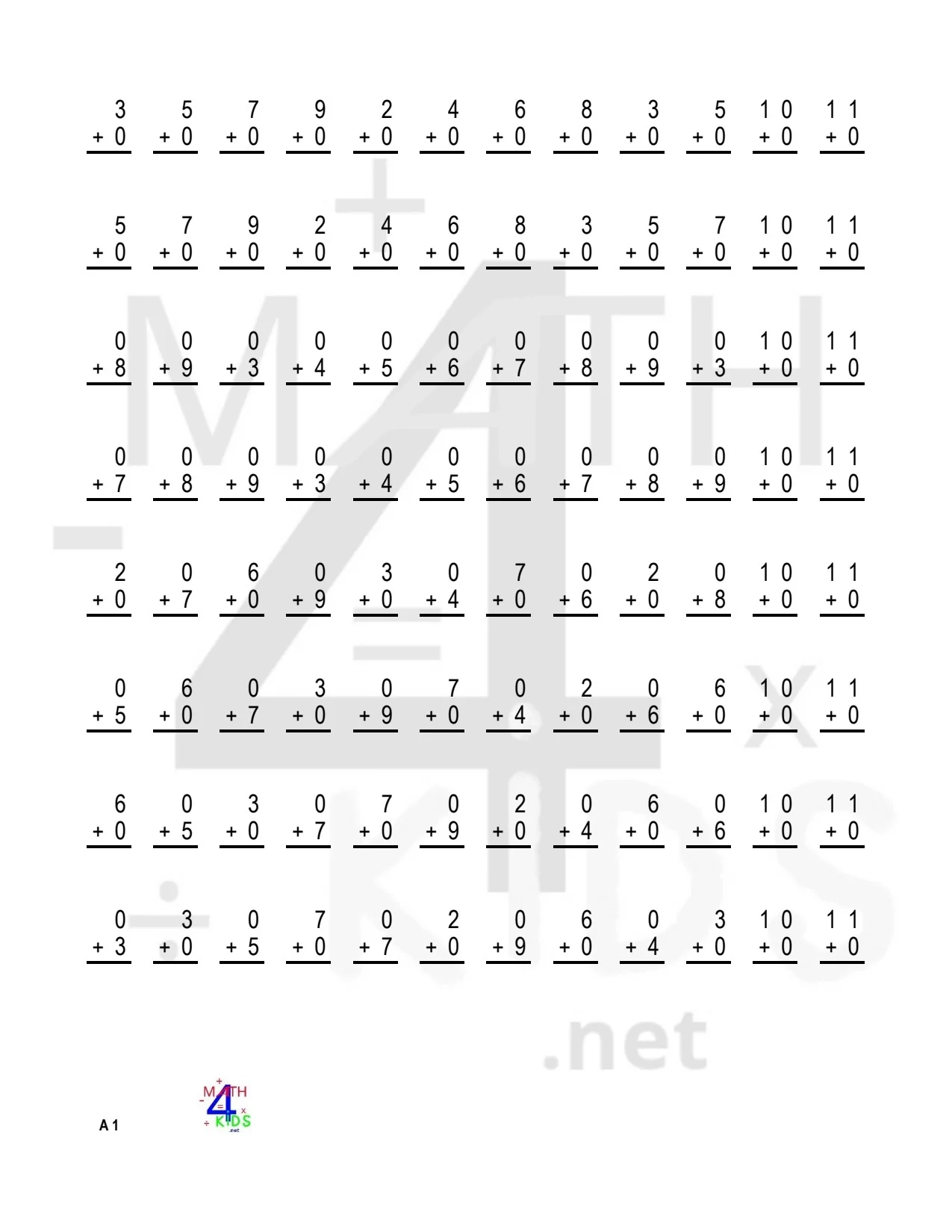 Math Sheets For Kids Printable Free Math Sheets For Kids Printable Free